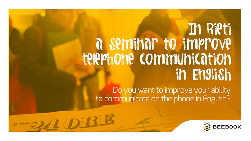 A Rieti un seminario per migliorare la comunicazione telefonica in inglese