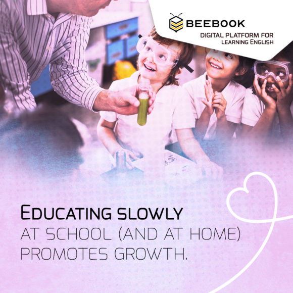 Educare slowly a scuola (e a casa) favorisce la crescita